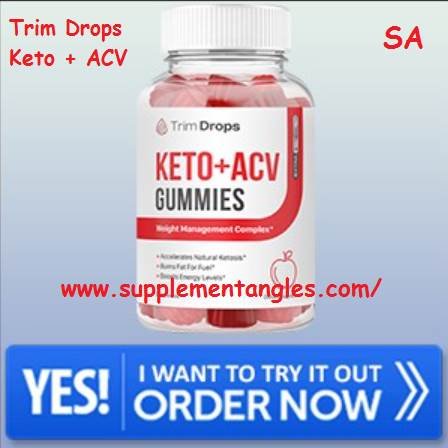 Trim Drops Keto ACV Gummies